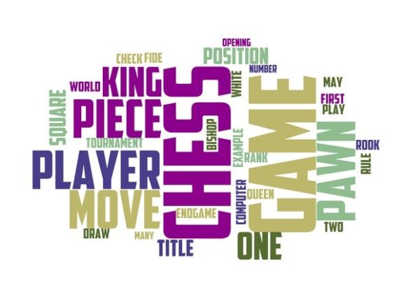 Chess Typography Banner: A Hand-Drawn Word Cloud That Works Harder Than You Think