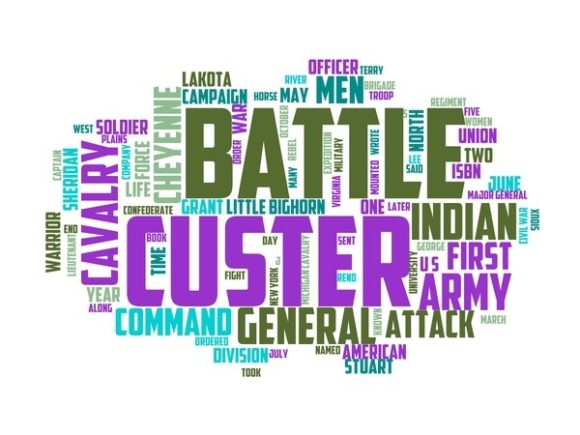 Custer Typography Sticker: A Hand-Drawn Wordcloud Engine for Authentic Visual Storytelling