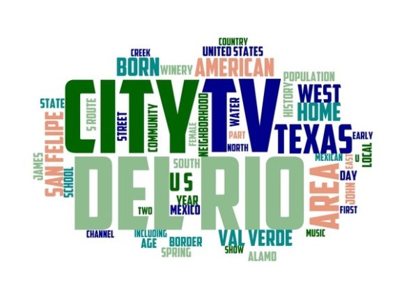 Del Rio Typography Tie Dye: Hand-Drawn Word Cloud Magic for Creative Expression