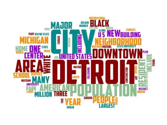 Detroit Typography Sublimation