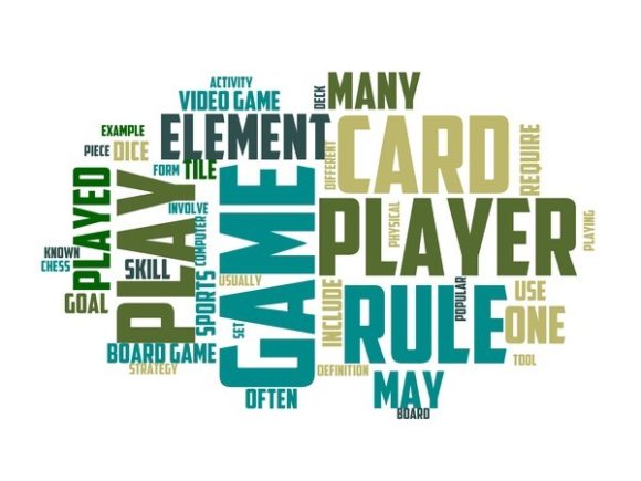 Games Typography Banner: Your Hand-Drawn Word Cloud for Real Creative Projects