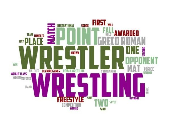 Greco Roman Wrestling Typography Craftin